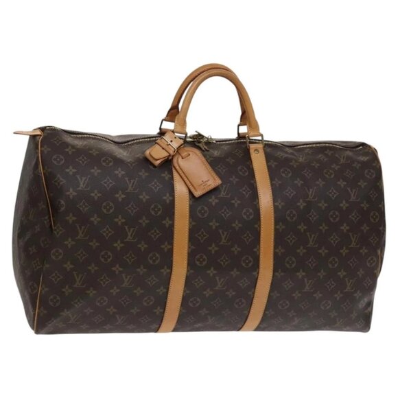 LOUIS VUITTON Monogram Keepall 60 Boston Bag - Picture 1 of 16